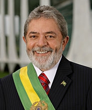 Former president Luiz Inacio Lula da Silva